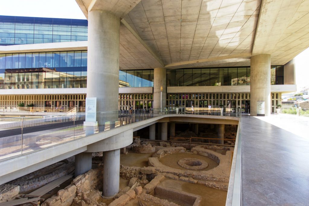 Acropolis museum family guided tour kids love greece Athens Percy Jackson Mythology Family Trip 7-day Package activities for families