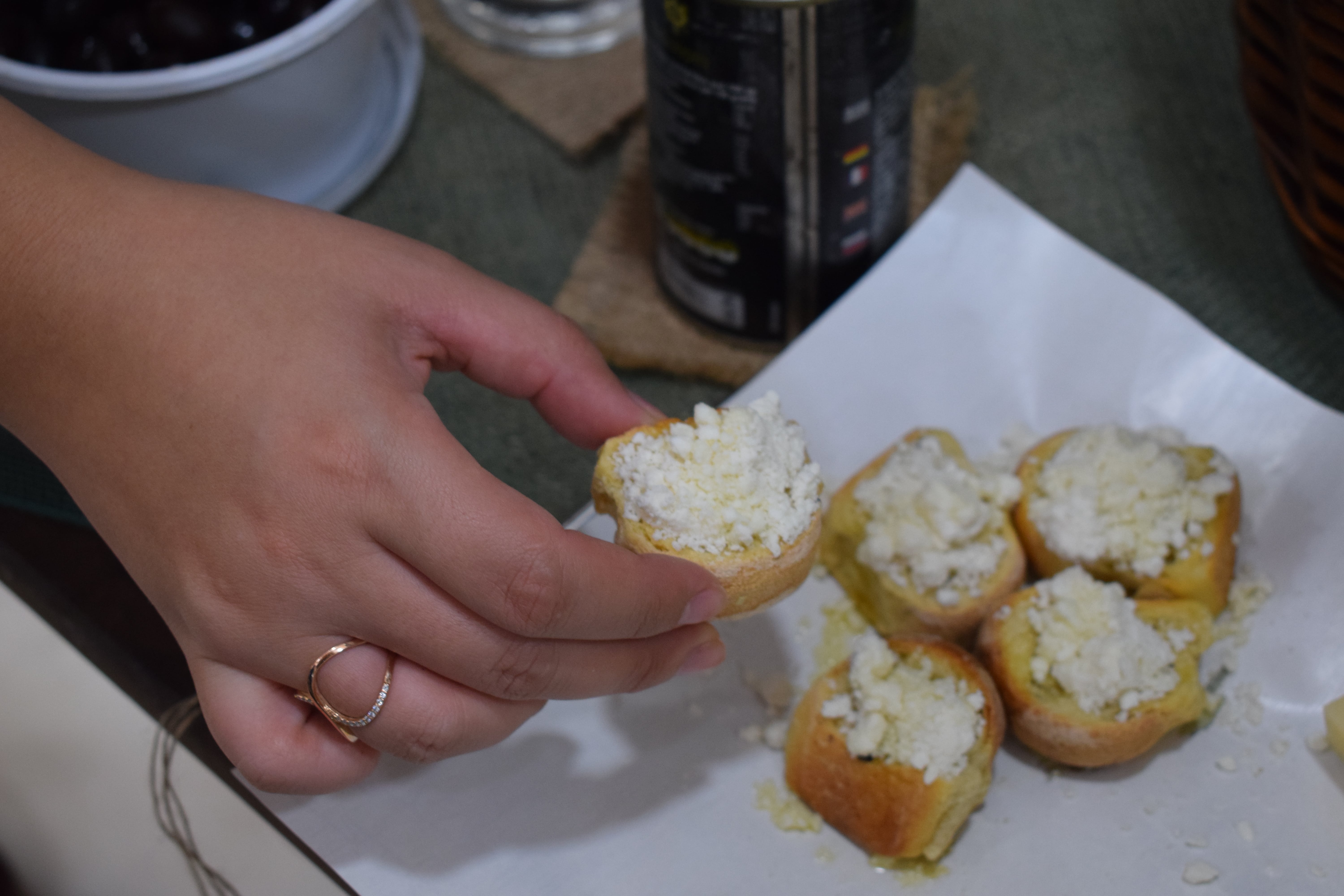 Foodies Feast of Heraklion Family Food Tour Crete Gastronomy Kidslovegreece culture bougatsa pies oil cheese herbs loukoumades