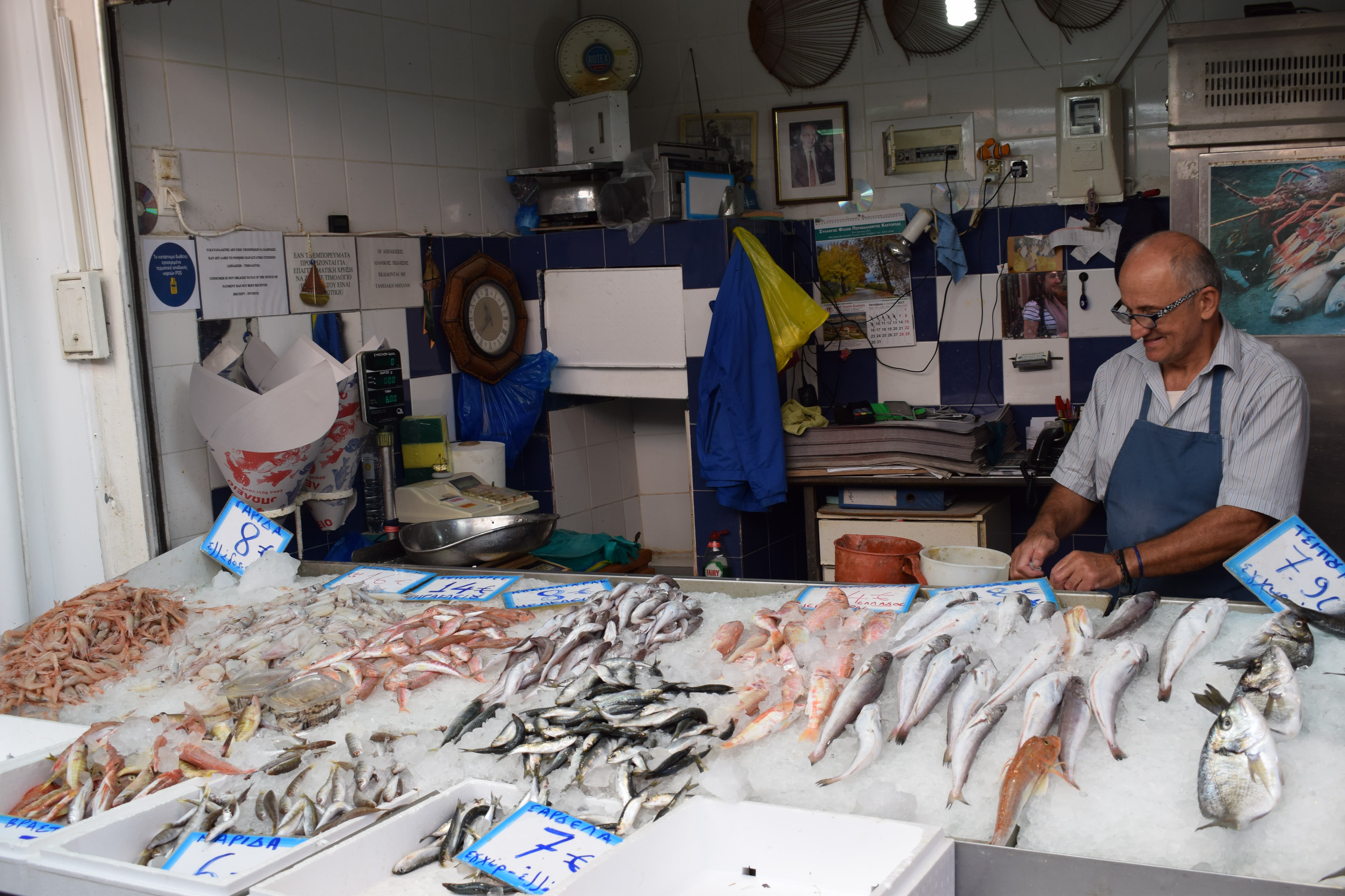 Foodies Feast of Heraklion Family Food Tour Crete Gastronomy Kidslovegreece culture cheese herbs bougatsa pies loukoumades oil