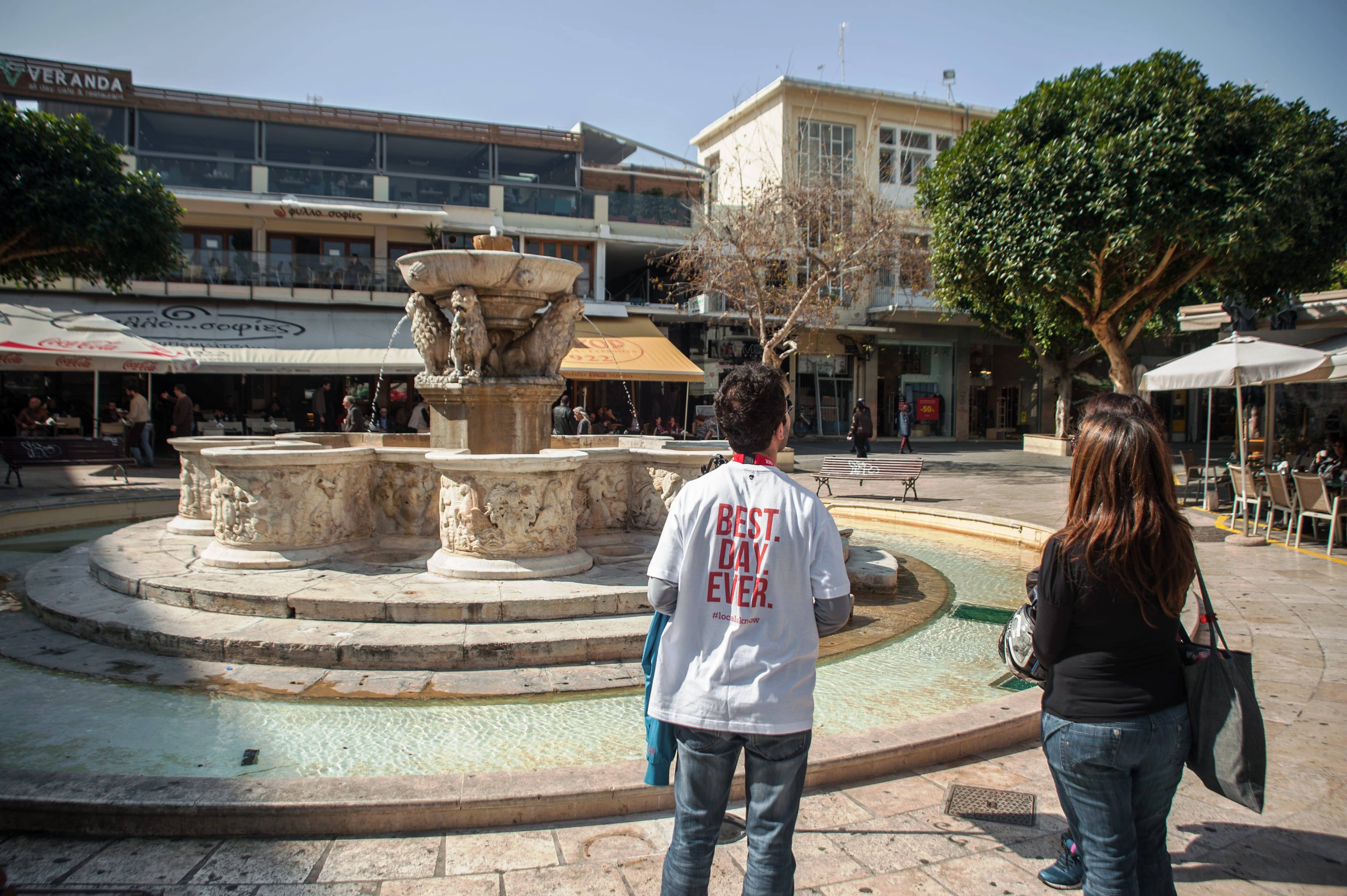 Heraklion bites and sights family food tour Crete kids love greece activities for families