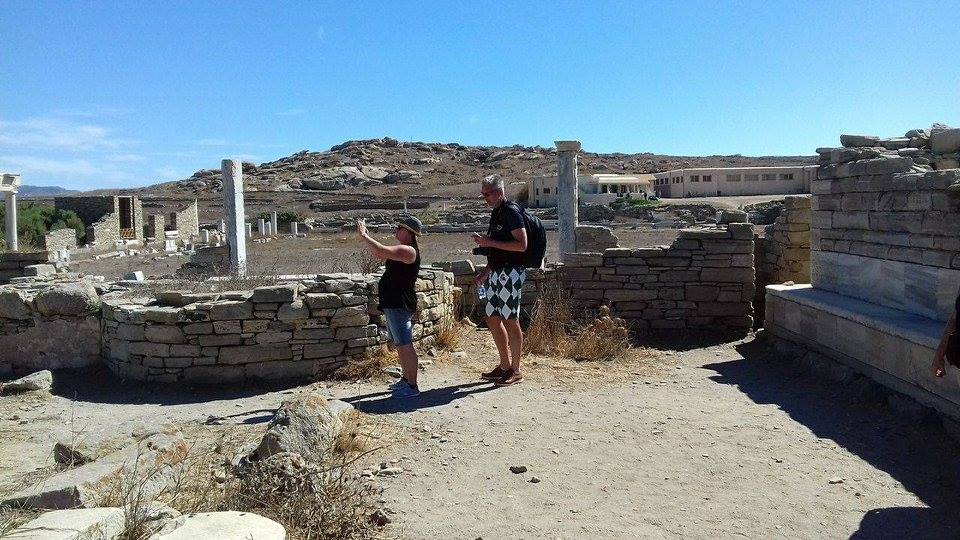 Delos island boat trip ancient Delos private family tour Mykonos Cyclades guided tours for families kids love greece