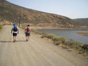 kids love greece guided family hiking adventure in Mykonos island Cyclades activities for families