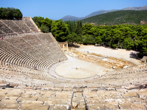 Epidavros family road trip in Greece kids love greece