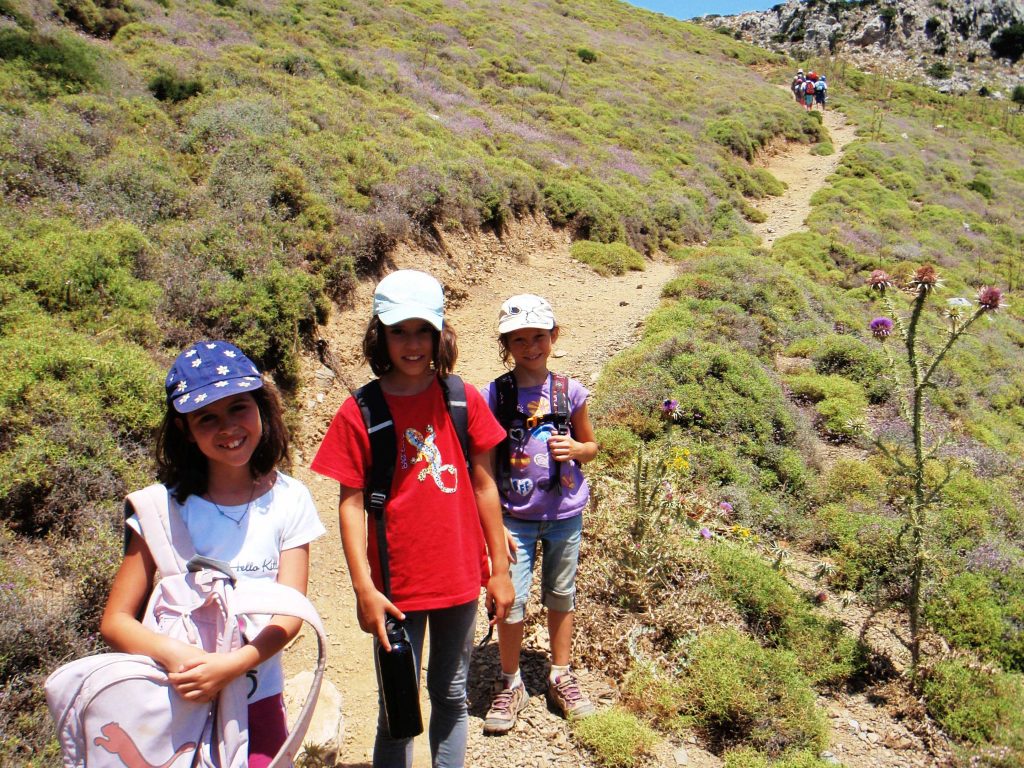 family trekking excursions crete outdoor activities for families kids love greece