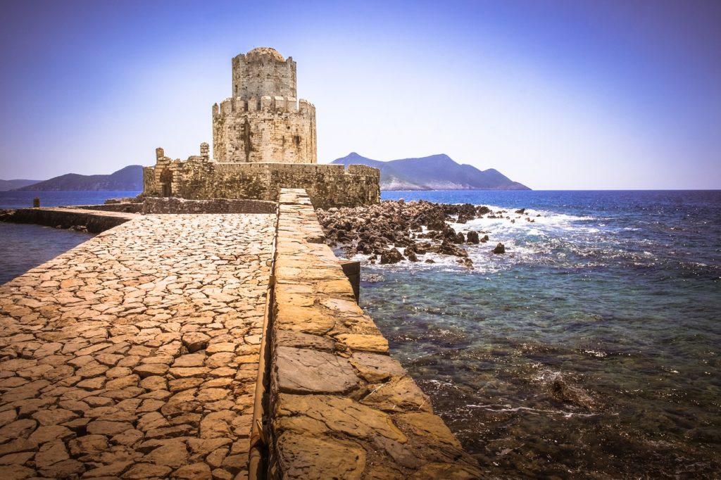 Methoni is one of the best castles in Greece.