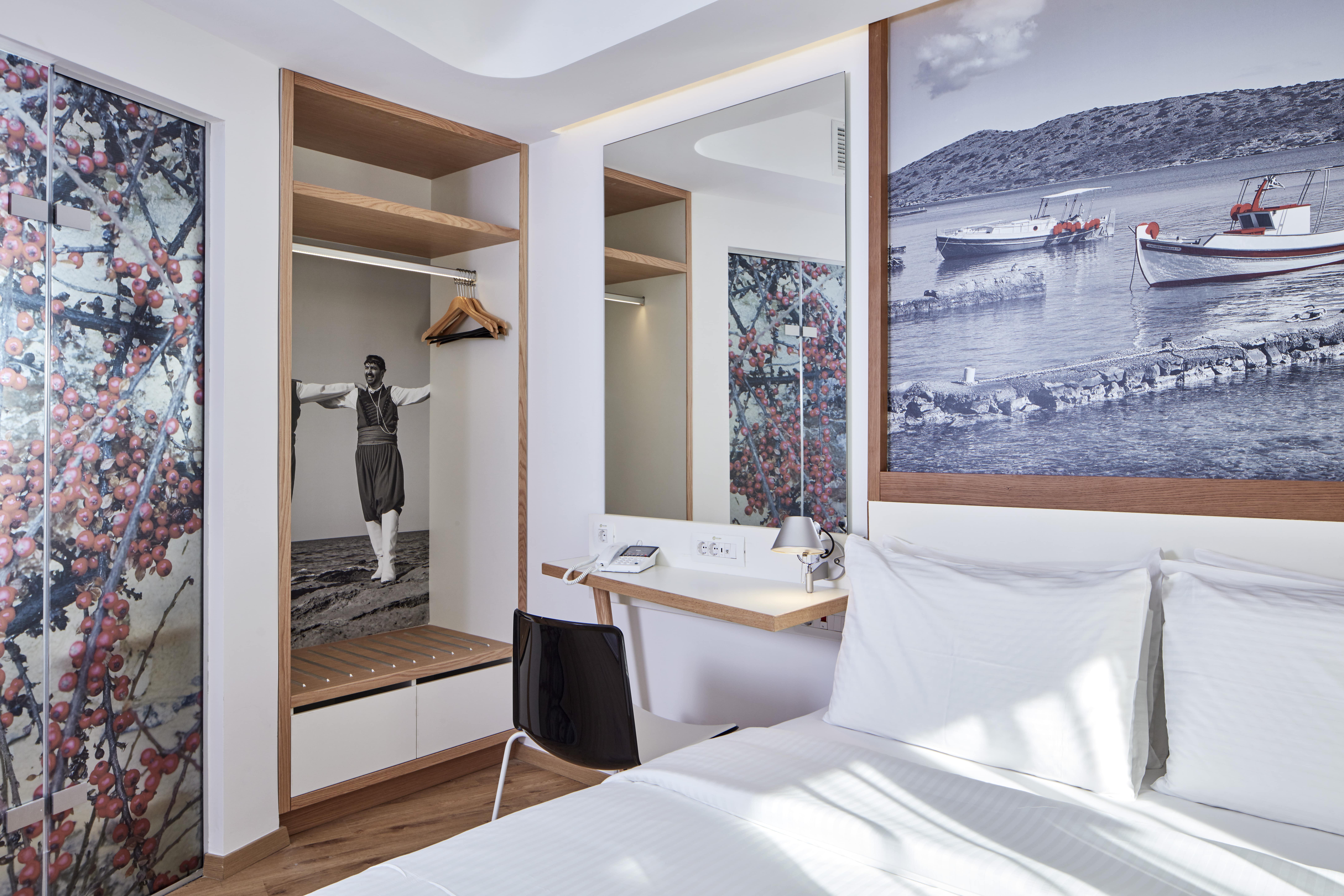 Olive Green Boutique Hotel Heraklion Crete Greece kidslovegreece central new modern ecofiendly smart technology 626 all day cafe restaurant lounge bar family connecting rooms