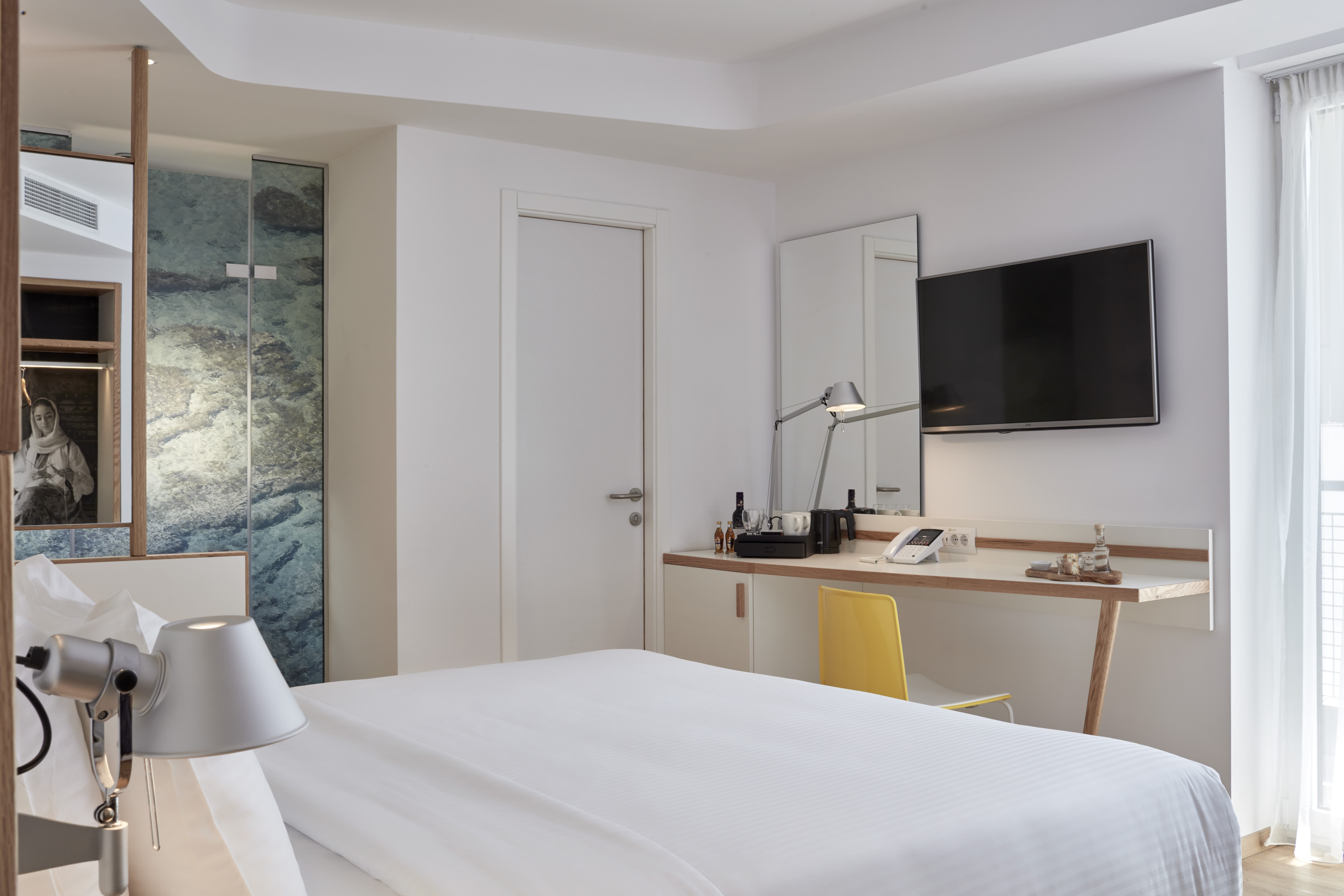 Olive Green Boutique Hotel Heraklion Crete Greece kidslovegreece central new modern ecofiendly smart technology 626 all day cafe restaurant lounge bar family connecting rooms