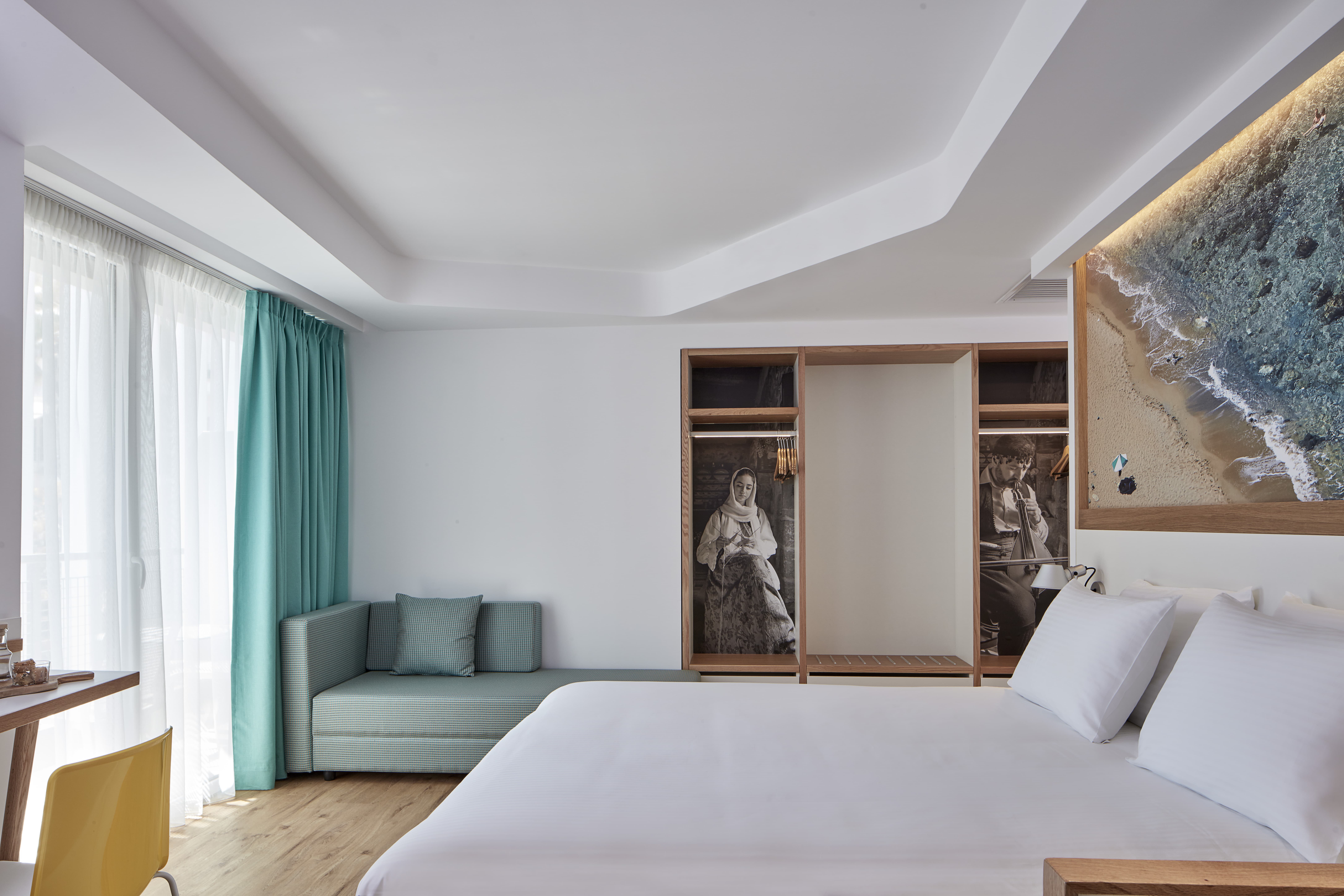 Olive Green Boutique Hotel Heraklion Crete Greece kidslovegreece central new modern ecofiendly smart technology 626 all day cafe restaurant lounge bar family connecting rooms