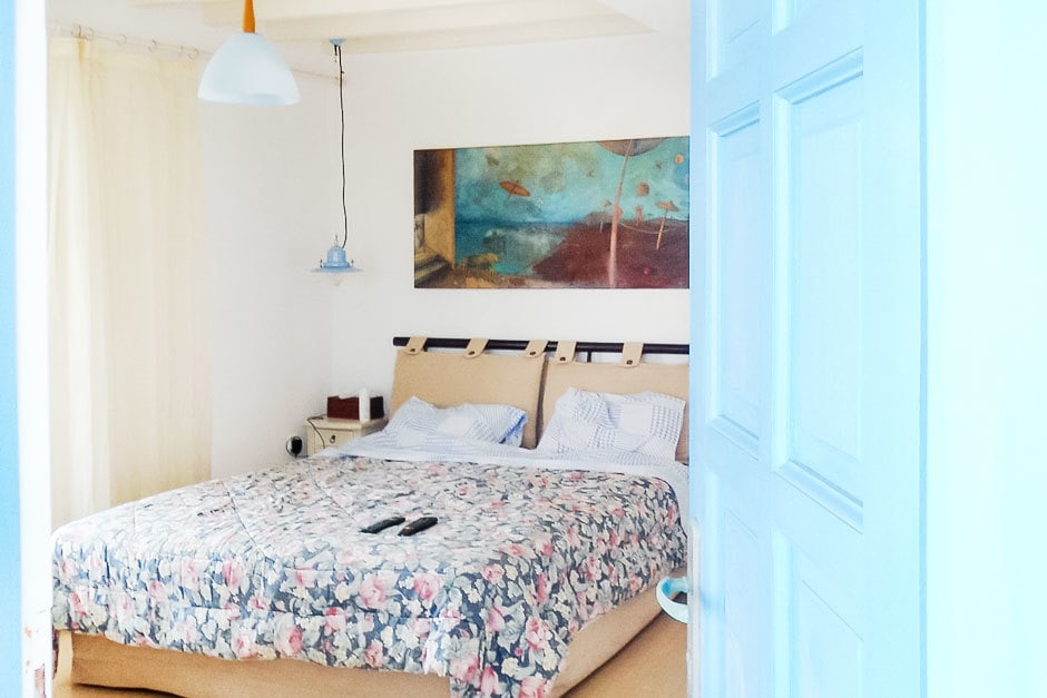 accommodation for families kids love greece cosy family vacation maisonette in Kalafatis Mykonos island cyclades