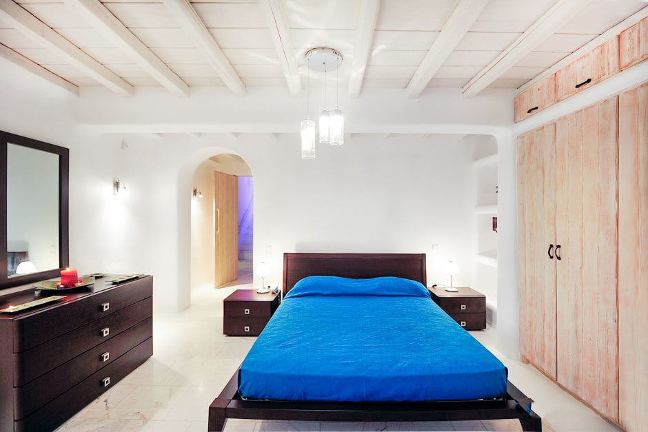 Delos view two cosy family summer house in Mykonos island kids love greece villas Cyclades Agios Stefanos traditional village