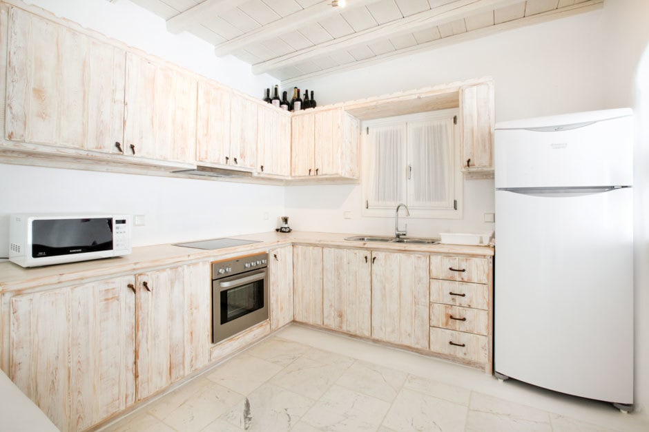 cosy family summer house in Mykonos island Delos view two kids love greece villas Agios Stefanos traditional village Cyclades