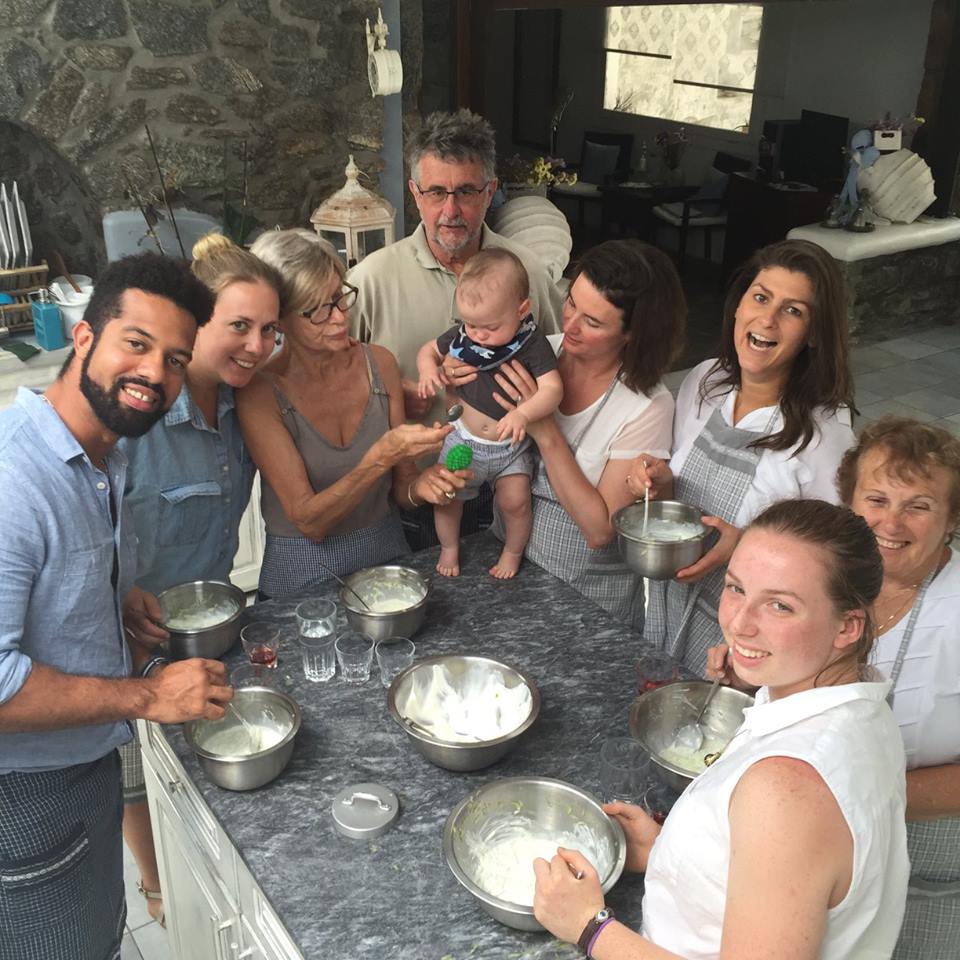kids love greece family cooking class in Mykonos activities for families gastronomy Cyclades workshops traditional greek dishes
