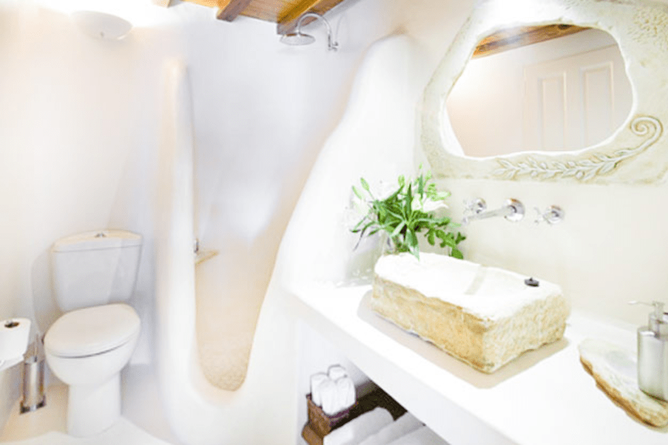 kids love greece large luxury family vacation villa in Mykonos island accommodation for families the megali ammos villa cyclades