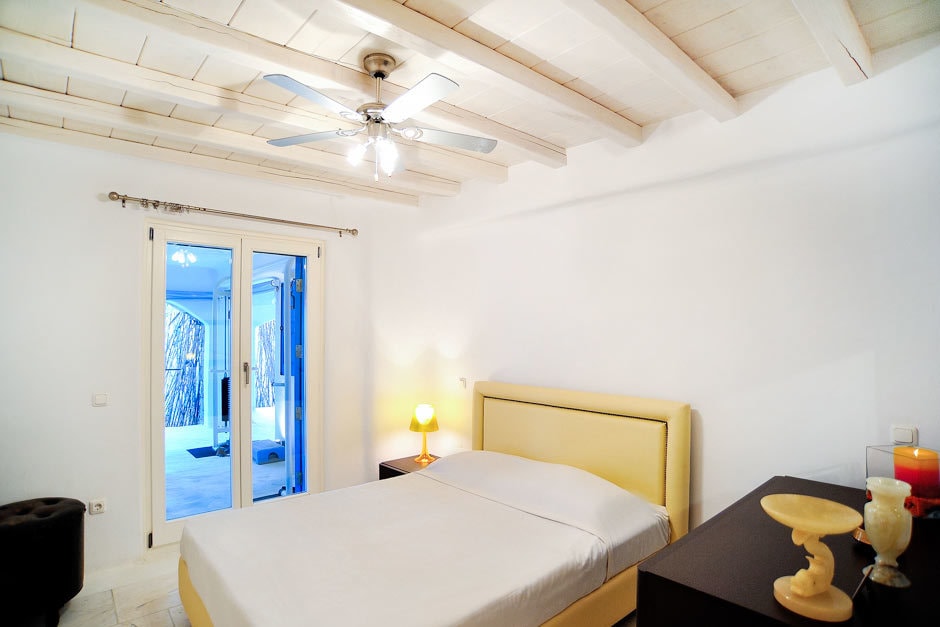 the villa Delos residence luxury spacious family summer house in Mykonos island Cyclades kids love greece accommodation