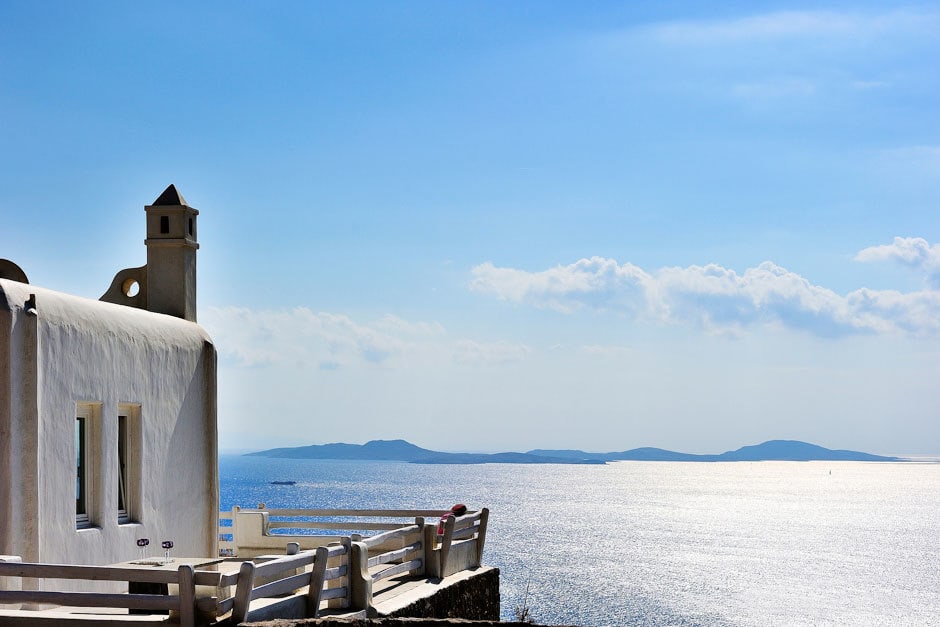 luxury spacious family summer house in Mykonos island kids love greece accommodation Cyclades the villa Delos residence