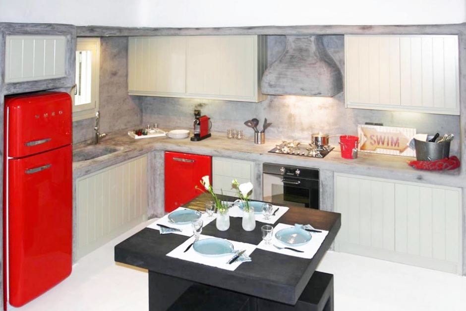 luxury stone family villa in Mykonos island kids love greece the rocky retreat residence cyclades accommodation for families