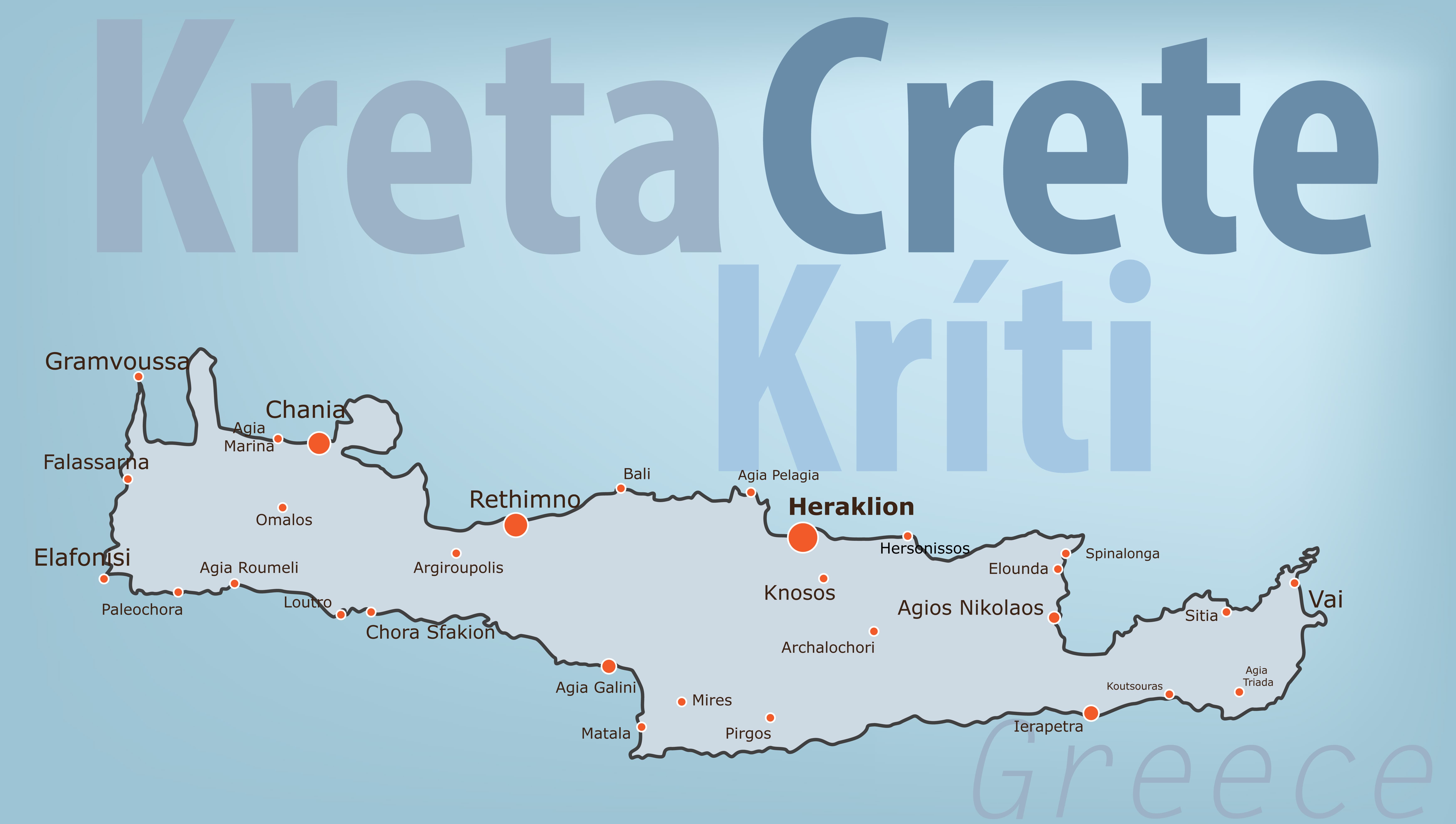 family road trip in Crete map kids love greece activities for families