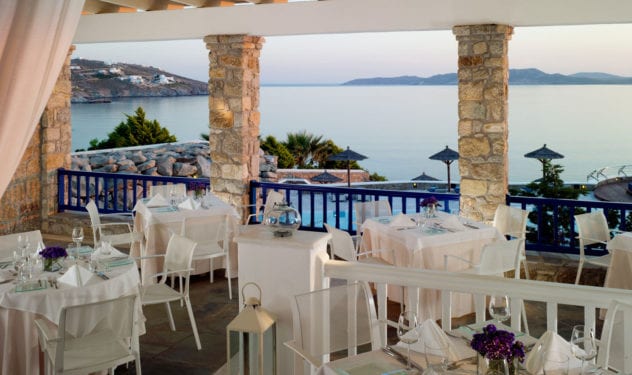 The Mykonos Grand Hotel and Resort Luxury 5 Star Hotel kidslovegreece Greece Cyclades family accommodation island children familyfriendly